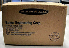 Load image into Gallery viewer, BANNER ENGINEERING T30UXUCQ8 RT ANGLE ULTRASONIC SENSOR 4PIN QDC ANALOG *FRSHIP*