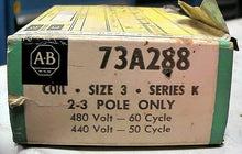 Load image into Gallery viewer, AB ROCKWELL 73A288 COIL SZ 3 SERIES K (FOR CONTACTOR OR STARTER) *FREE SHIPPING*
