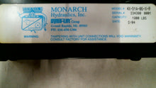 Load image into Gallery viewer, MONARCH HYDRAULICS 4R-D1A-06-X-R HEAVY DUTY DYNA LIFT 1000LBS -FREE SHIPPING