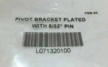Load image into Gallery viewer, LOT/2 PARKER SCHRADER BELLOWS L071320100 PIVOT BRACKETS PLATED 5/32" PIN *FRSHP*