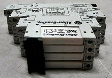 Load image into Gallery viewer, LOT/4 AB ROCKWELL 700-HLT1U1 TERMINAL BLOCK RELAY W/ SOCKET 6A SPDT *FREE SHIP*