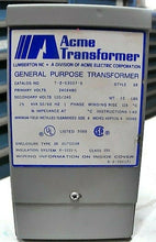 Load image into Gallery viewer, ACME TRANSFORMER T-2-53007-S GENERAL PURPOSE TRANSFORMER *FREE SHIPPING*