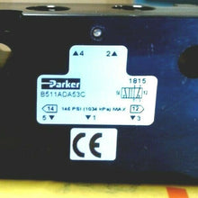 Load image into Gallery viewer, PARKER SCHRADER BELLOWS B511ADA53C 1/4" S SOLONOID VALVE 146PSI MAX *FREE SHIP*