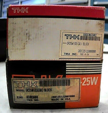Load image into Gallery viewer, THK SR25W1SS (GK) LINEAR GUIDE BEARING BLOCK 25MM GK BLOCK *FREE SHIPPING*