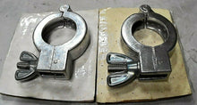 Load image into Gallery viewer, (QTY 2) LEYBOLD & SWAGELOK NW30/KF30/KQ-30 VACUUM FLANGE CLAMPS *FREE SHIPPING*