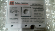Load image into Gallery viewer, CUTLER HAMMER A202K2BA LIGHTING CONTACTOR MODEL J SIZE 2 2P 120V 60HZ -FREE SHIP