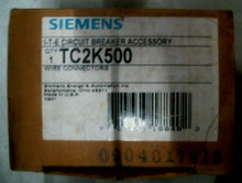 Load image into Gallery viewer, SIEMENS TC2K500 ITE WIRE CONNECTORS MD/ND CU BODY LUG 2W 500KCMIL -FREE SHIPPING