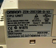 Load image into Gallery viewer, OMRON ZEN-20C1DR-D-V2 CPU UNIT/PROGRAMMABLE CONTROLLER 24VDC *FREE SHIPPING*