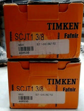 Load image into Gallery viewer, TIMKEN FAFNIR SCJT1 3/8 FLANGED BEARING 2 BOLT 1-3/8" BORE SETSCREW LOCKING *FS*