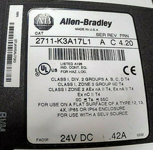 Load image into Gallery viewer, AB ROCKWELL 2711-K3A17L1 PANELVIEW 300 SER A REV C FRN 4.20 *FREE SHIPPING*