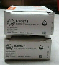 Load image into Gallery viewer, LOT/2 IFM EFECTOR SYSTEM-COMPONENT-M30-BOLT-E20873 SENSOR BRACKET M30 *FREESHIP*