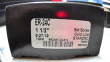 Load image into Gallery viewer, REGAL BELOIT SEALMASTER ER24C BEARING 1-1/2" CONTACT SEAL SET SCREW LOCKING *FS*