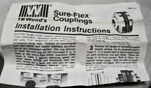 Load image into Gallery viewer, (LOT OF 3) TB WOOD'S 5JS / 5JES EPDM SPLIT SF SLEEVE SURE FLEX COUPLING *FR SHIP