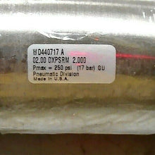 Load image into Gallery viewer, PARKER 02.00DXPSRM2.00 PNEUMATIC CYLINDER 2"BORE 2"STROKE -FREE SHIPPING