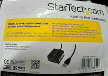 Load image into Gallery viewer, STARTECH.COM ICUSB422 6 FT RS422 RS485 USB TO SERIAL CABLE ADAPTOR *FREE SHIP*