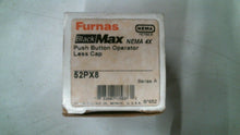 Load image into Gallery viewer, FURNAS 52PX8 PUSH BUTTON OPERATOR FLUSH WHITE CAP SER.A -FREE SHIPPING