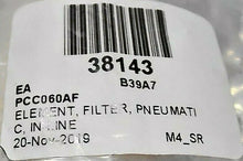 Load image into Gallery viewer, RADWELL RAD-FILTER-0014/PCC060AF-SUB/38143 PNEUMATIC IN-LINE FILTER ELEMENT *FS*