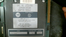 Load image into Gallery viewer, ALLEN BRADLEY 1771-KA2 COMMUNICATION ADAPTER MODULE SER.A 5VDC 1.2A -FREE SHIP