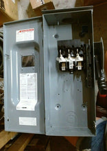 Load image into Gallery viewer, SQUARE D HU363RBVW SAFETY ENCLOSED SWITCH 100A 600VAC/DC -FREE SHIPPING
