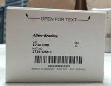Load image into Gallery viewer, AB ROCKWELL 1734-OB8 SERIES C POINT I/O MODULE 24VDC 75 MA POINTBUS CURRENT *FS*