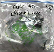 Load image into Gallery viewer, LOT/10 ANSI-40-1 ANSI 40 CHAIN OFFSET LINK (SEALED) *FREE SHIPPING*