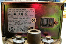 Load image into Gallery viewer, DWYER 1996-20 PRESSURE SWITCH SERIES 1900 (TYPE 1 ENCLOSURE) 45IN W.C. MAX *FS*