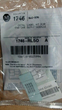 Load image into Gallery viewer, ALLEN BRADLEY 1746-RL50 SLC500 OCTAL LABEL KIT FOR OUTPUT MODULE SER.A FREE SHIP
