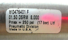 Load image into Gallery viewer, PARKER CYLINDER DIVISION 01.50 DSRM 8.000 / 01.50 DSRMBY 8.000 PNEU CYLINDER *FS