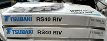Load image into Gallery viewer, TSUBAKI RS40 RIV ROLLER CHAIN 10FT *FREE SHIPPING*