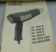 Load image into Gallery viewer, STEINEL HL 1910 E / B000HPUOAE 34830 VARIABLE TEMP HEAT GUN 1500W HD CORD *FRSHP