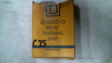Load image into Gallery viewer, SQUARE D C75 OVERLOAD RELAY THERMAL UNIT -FREE SHIPPING