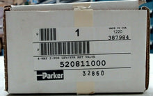 Load image into Gallery viewer, PARKER SCHRADER BELLOWS 520811000 LEVER/SPRING RETURN VALVE 4WAY 2POSITION *FSHP