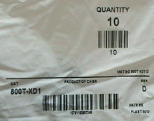 Load image into Gallery viewer, ALLEN BRADLEY 800T-XD1 CONTACT BLOCK 1 NO ONLY SER.D 600V LOT/10 -FREE SHIPPING