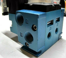Load image into Gallery viewer, MAC VALVES 45A-LAD-DACJ-2KD PNEU SOLENOID VALVE 4 WAY 20-80PSI 1/8IN NPT *FR SH