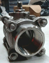 Load image into Gallery viewer, 1-1/2" CF8M THREADED NPT STAINLESS STEEL BALL VALVE 1000 WOG *FREE SHIPPING*