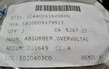 Load image into Gallery viewer, WESTINGHOUSE 6RS21SA12D12 OVERVOLTAGE ABSORBER NSN: 5920-00-937-9917 *FREESHIP*