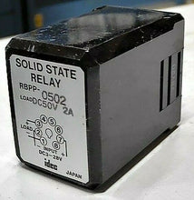 Load image into Gallery viewer, IDEC RBPP-0502 SOLID STATE RELAY 2A 5-50VDC 8PIN *FREE SHIPPING*