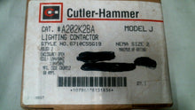 Load image into Gallery viewer, CUTLER HAMMER A202K2BA LIGHTING CONTACTOR MODEL J SIZE 2 2P 120V 60HZ -FREE SHIP