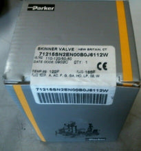 Load image into Gallery viewer, PARKER SKINNER VALVE 71215SN2EN00B0J6112W SOLENOID VALVE 3/16" 450PSI -FREE SHIP