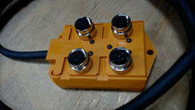 Load image into Gallery viewer, LUMBERG AUTOMATION ASB 4/LED 5-4-328/10M ACTUATOR SENSOR BOX W/CABLE -FREE SHIP