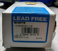 Load image into Gallery viewer, WATTS 1/2 SS263APM1 1-25 PRESSURE REGULATOR (EDP 03351) *FREE SHIPPING*