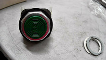 Load image into Gallery viewer, AB ROCKWELL 800T-B1D1 PUSH BUTTON MOMENTARY CONTACT 30.5MM METAL GREEN 1 NO *FS*