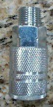 Load image into Gallery viewer, LOT/6 DYNAFLO 430129 3/8 INDUSTRIAL INTERCHANGE X 3/8 MNPT STEEL COUPLER *FRSHP*