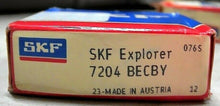 Load image into Gallery viewer, SKF EXPLORER 7204-BECBY RADIAL ANGULAR CONTACT BEARING 20MMx47x14 *FREE SHIP*