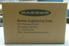 Load image into Gallery viewer, BANNER Q4XTBLAF300-Q8 PHOTOELECTRIC SENSOR RANGE 300MM Q4X SERIES M12 5-PIN *FS*