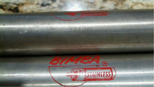 Load image into Gallery viewer, BIMBA 123-NR SS 1-1/4 B0RE PNEUMATIC CYLINDER 3" STROKE LOT/2 -FREE SHIPPING