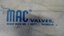 Load image into Gallery viewer, MAC VALVES 6321D-111-PM-111DA VALVE 6321D-000-PM-111DA 150PSI 6.8W-FREE SHIPPING