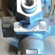 Load image into Gallery viewer, PARKER SCHRADER BELLOWS N31431091 AIR VALVE 3/8" IN 1/2" EX 2 WAY NC REMOTE *FS*