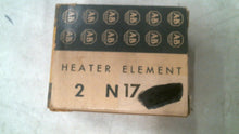 Load image into Gallery viewer, ALLEN BRADLEY N17 THERMAL OVERLOAD RELAY HEATER ELEMENT BOX/2 - FREE SHIPPING