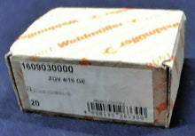Load image into Gallery viewer, WEIDMULLER 1609030000 ZQV 4/10 GE JUMPER/BUSBAR MOD TERM 10 POS QTY 20 *FREE SHP